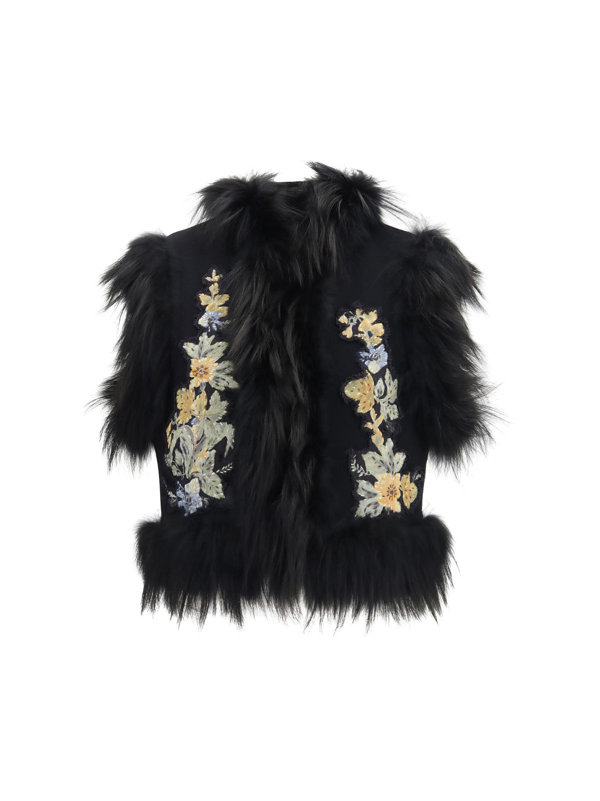 Fendi Women Gilet Panno + Floral FENDI
