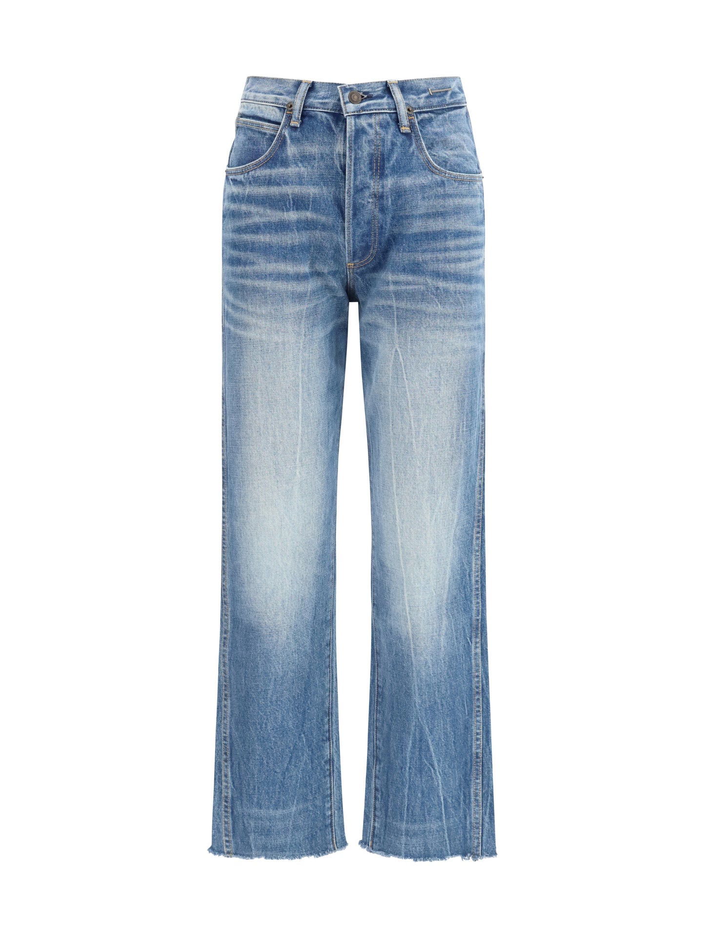 Tom Ford Women Washed Denim Cigarette Jeans TOM FORD