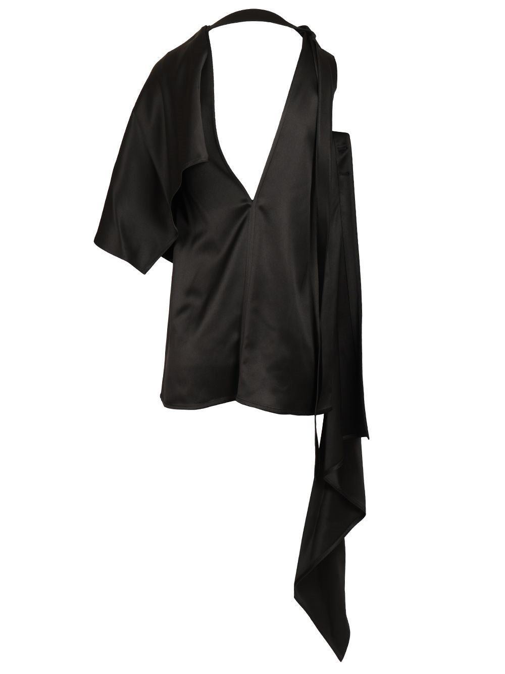 Bottega Veneta Women Silk Satin Top BOTTEGA VENETA