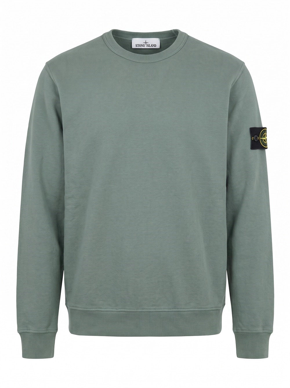 Stone Island Men Organic Cotton Fleece Sweatshirt STONE ISLAND