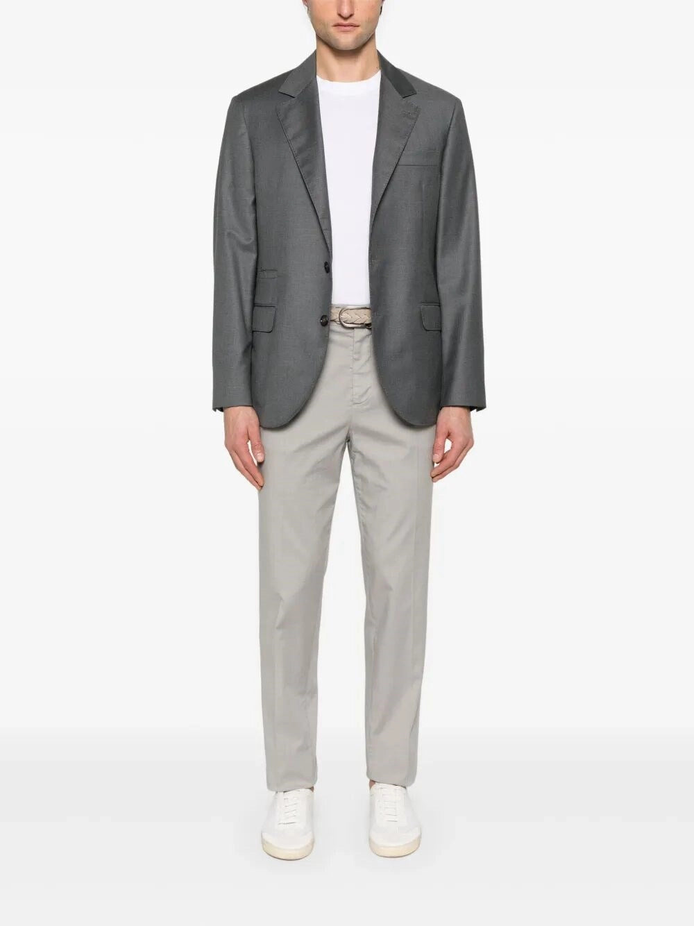 Brunello Cucinelli Men Garment-Dyed Leisure Fit Pants BRUNELLO CUCINELLI