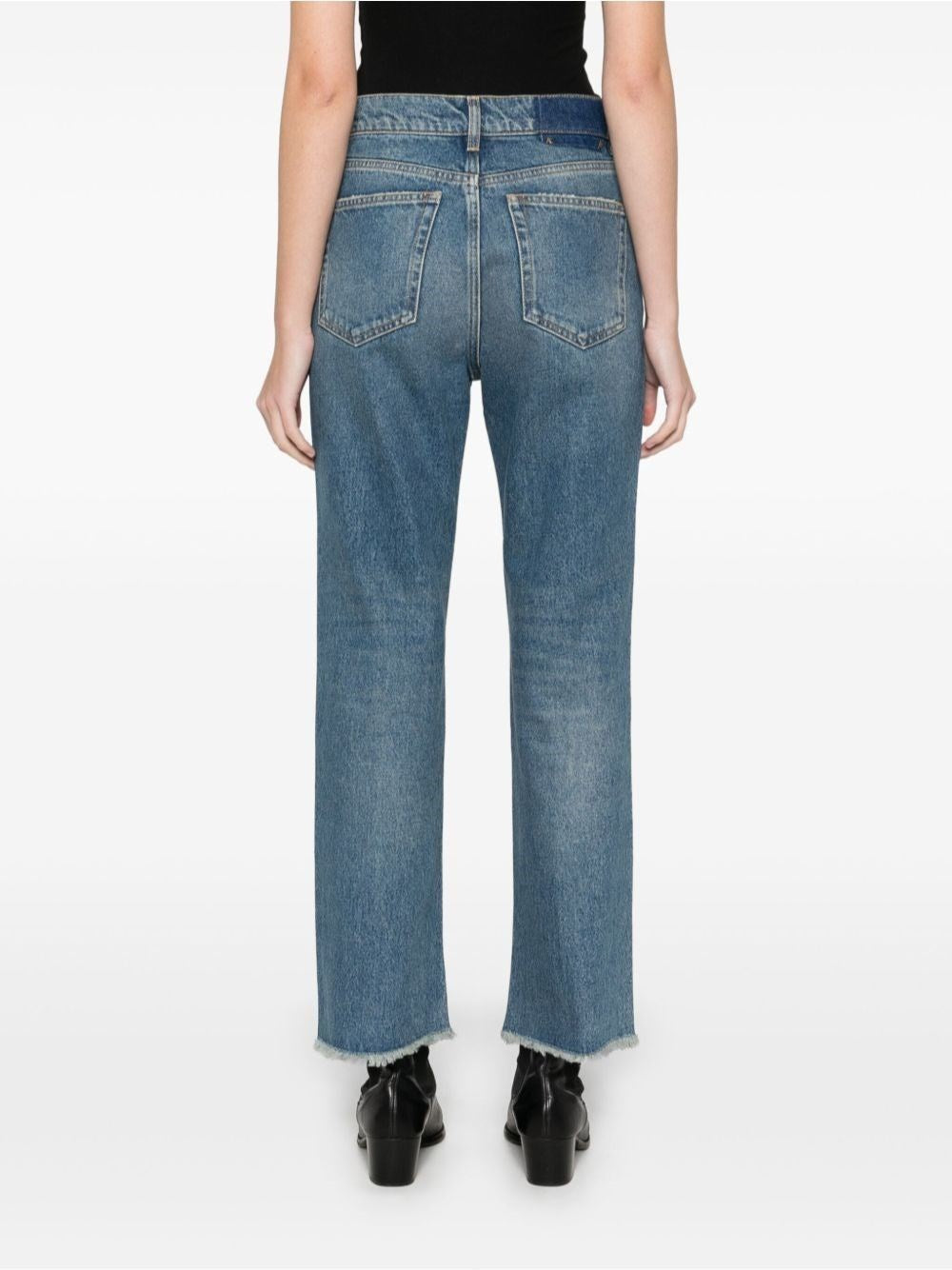 Golden Goose Women Cropped Flare Jeans GOLDEN GOOSE