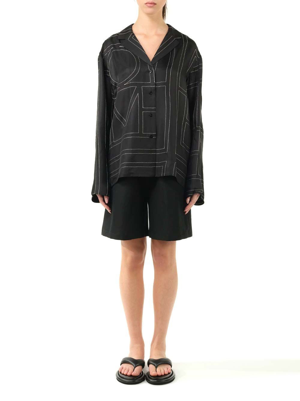 Toteme Women Silk Twill Shirt TOTEME