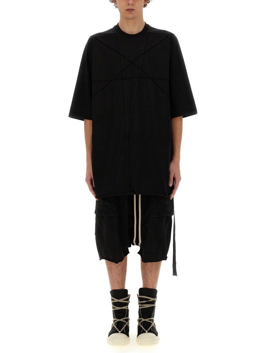 Rick Owens Drkshdw Men Cotton T-Shirt RICK OWENS