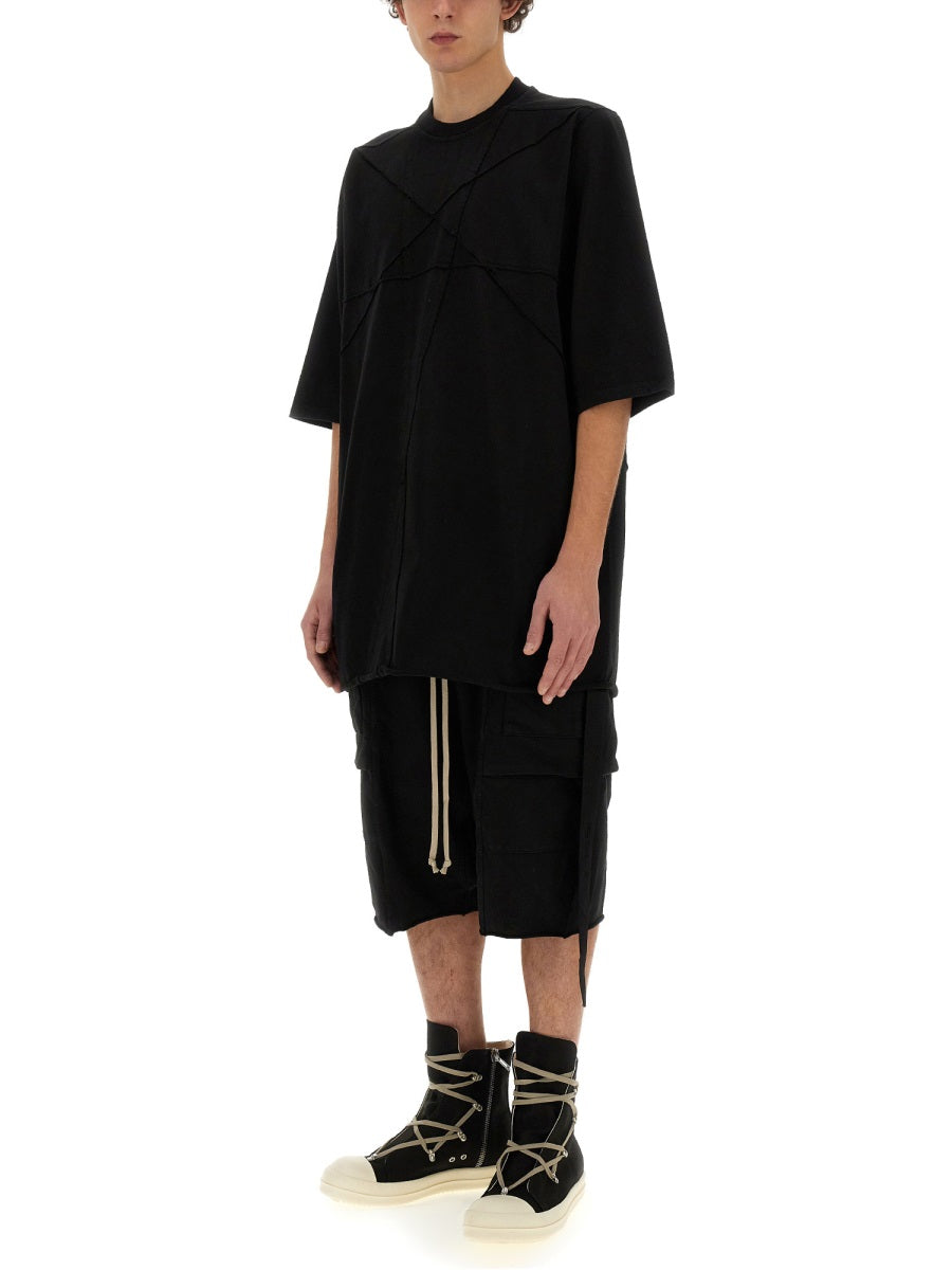 Rick Owens Drkshdw Men Cotton T-Shirt RICK OWENS