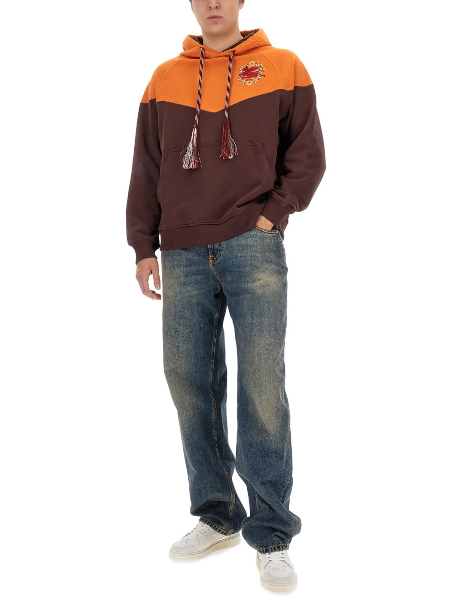 Etro Men Hooded Sweatshirt With Logo ETRO