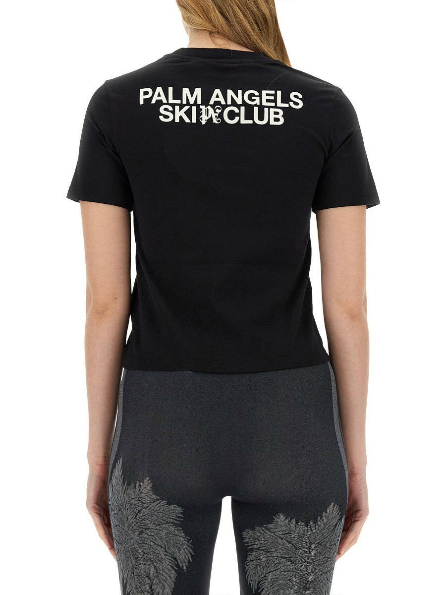 Palm Angels Women Palm Ski Club T-Shirt PALM ANGELS
