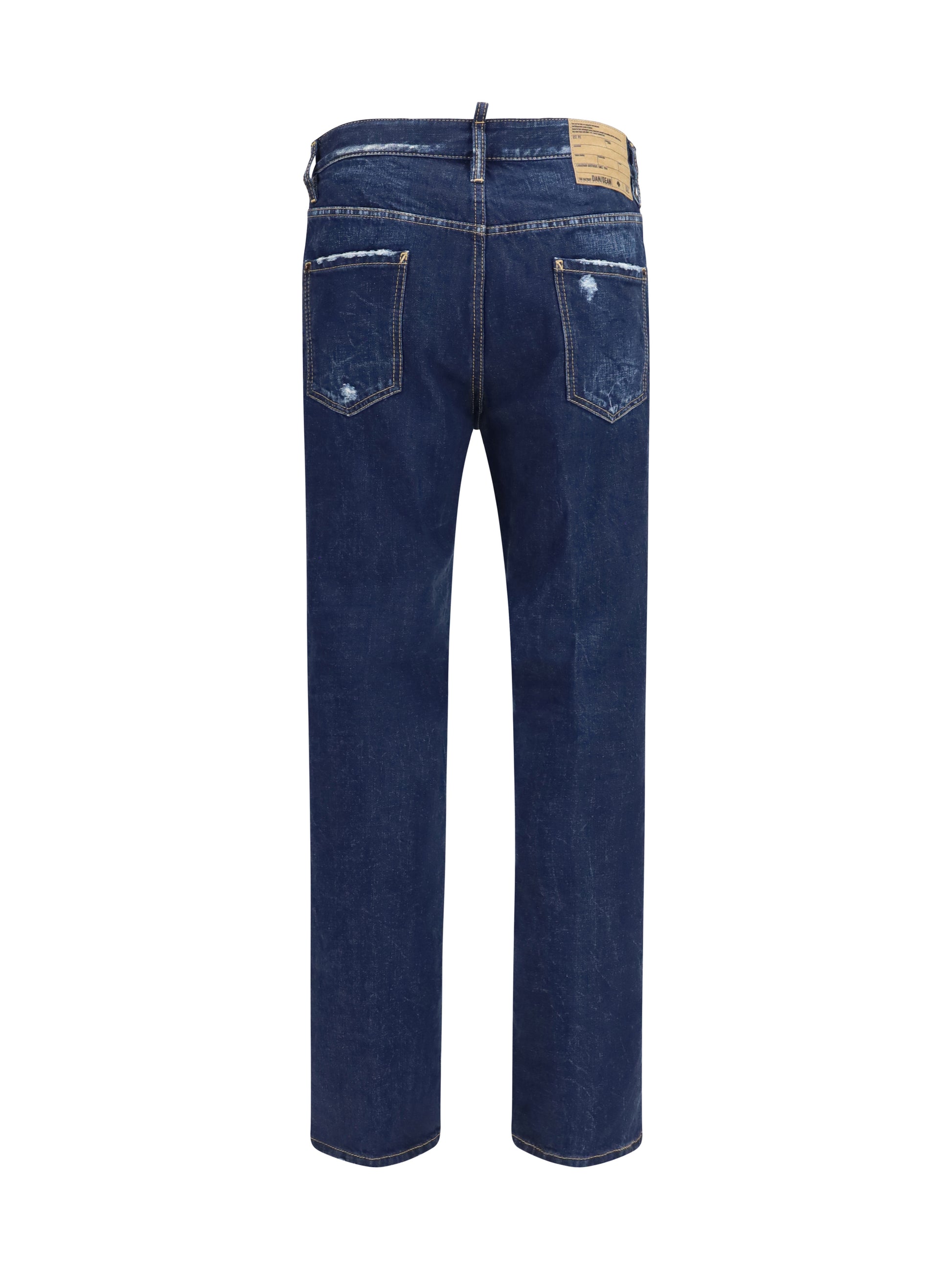 Dsquared2 Men Straight Leg Denim Jeans DSQUARED2