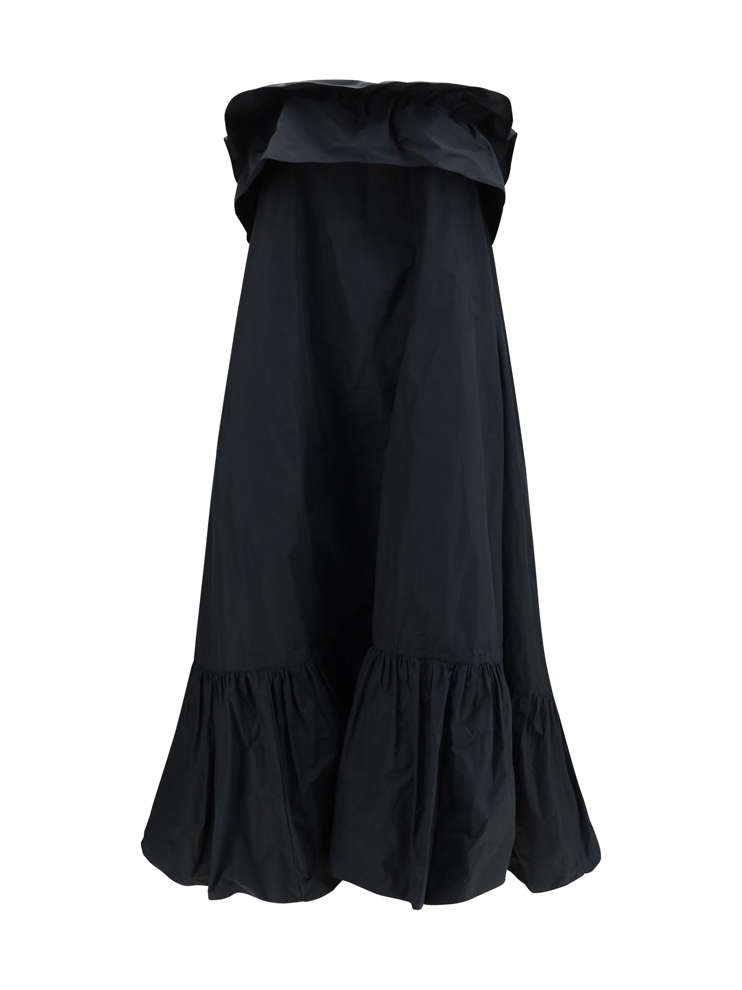 Saint Laurent Women Sleeveless Country Dress In Technical Canvas SAINT LAURENT