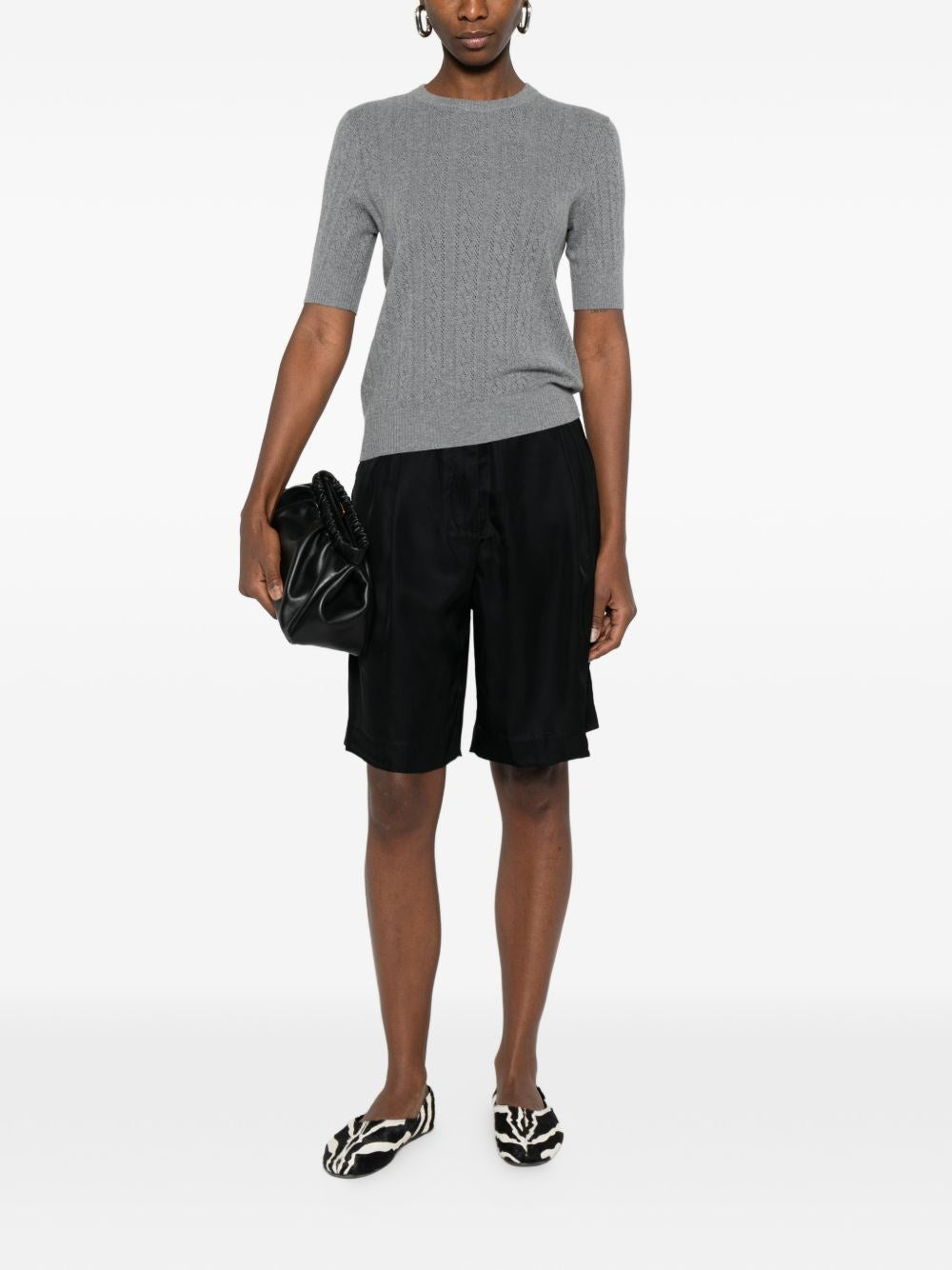 Lisa Yang Women "Nika" Sweater In Cotton And Cashmere LISA YANG