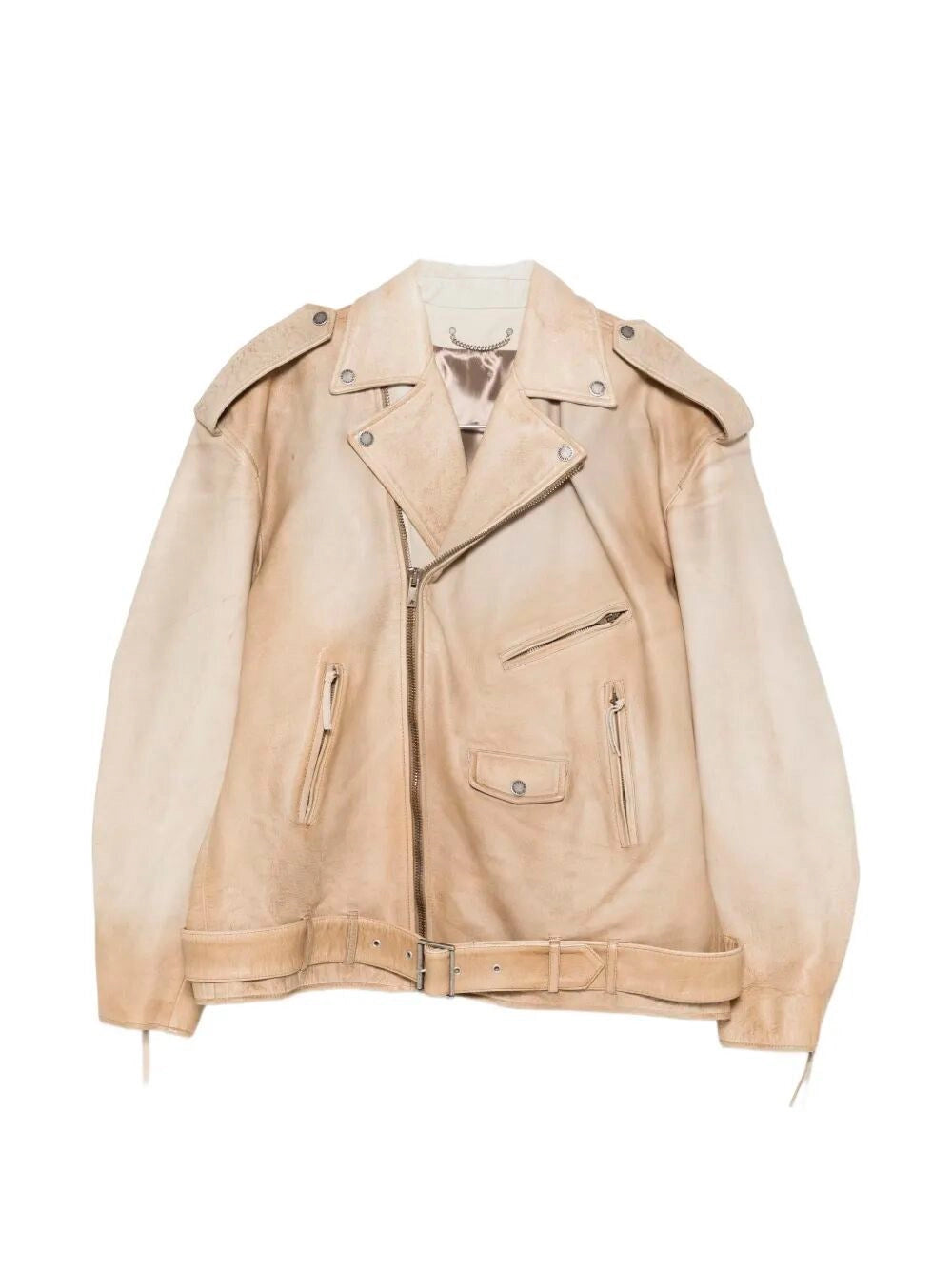 Golden Goose Men `Journey` Leather Jacket GOLDEN GOOSE