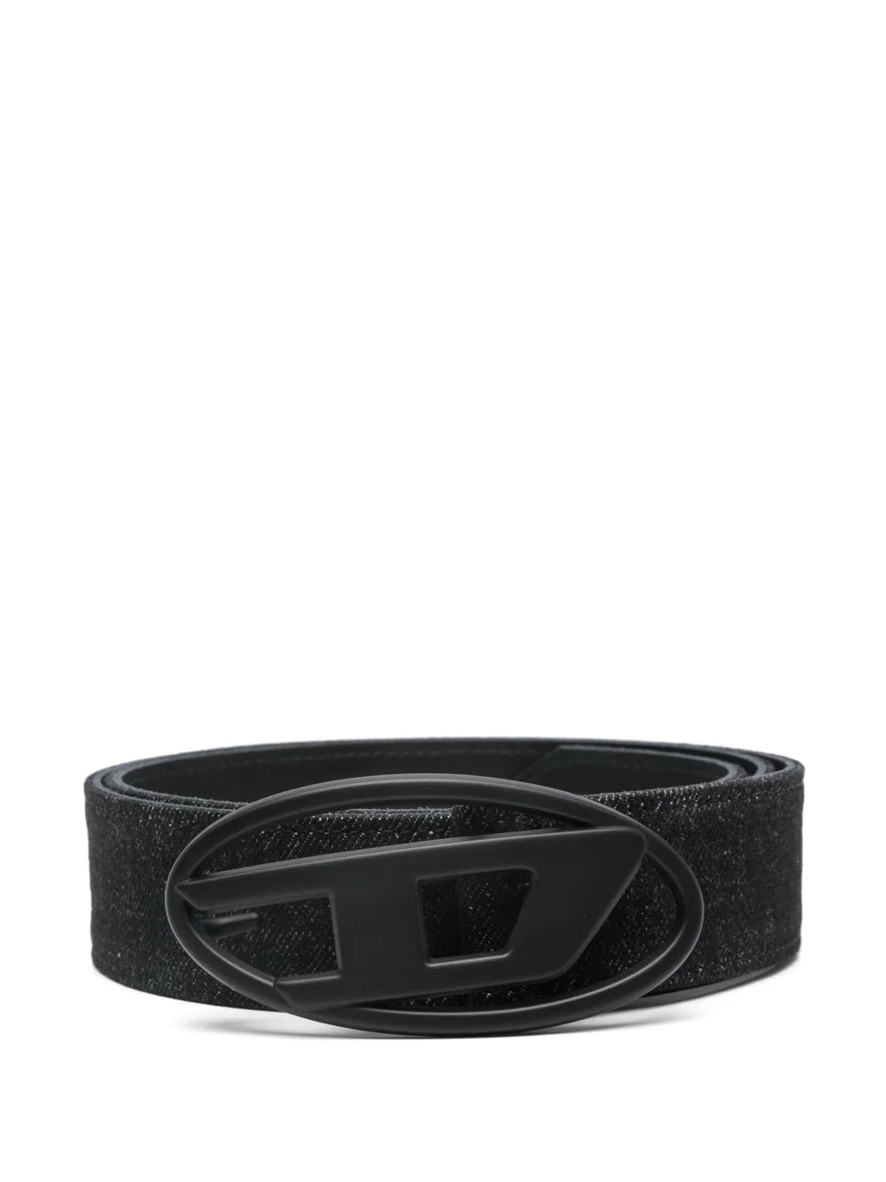Diesel Men Oval D Leather Belt DIESEL