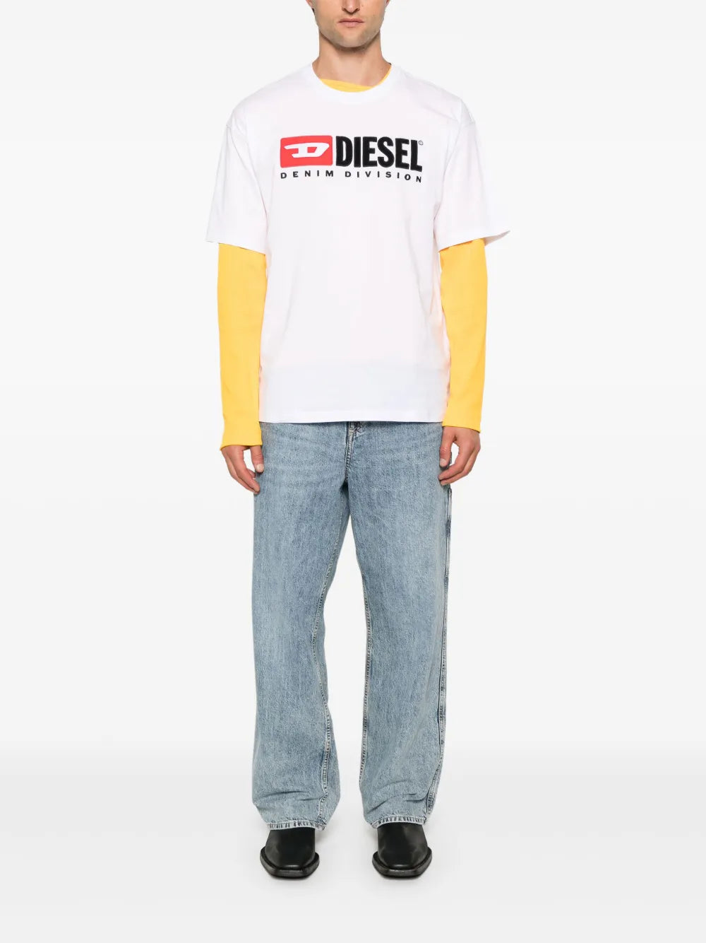 Diesel Men T-Boxt-Div T-Shirt DIESEL