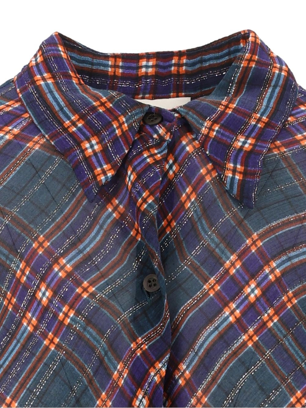 Dries Van Noten Women Form-Fitting Lurex Shirt DRIES VAN NOTEN