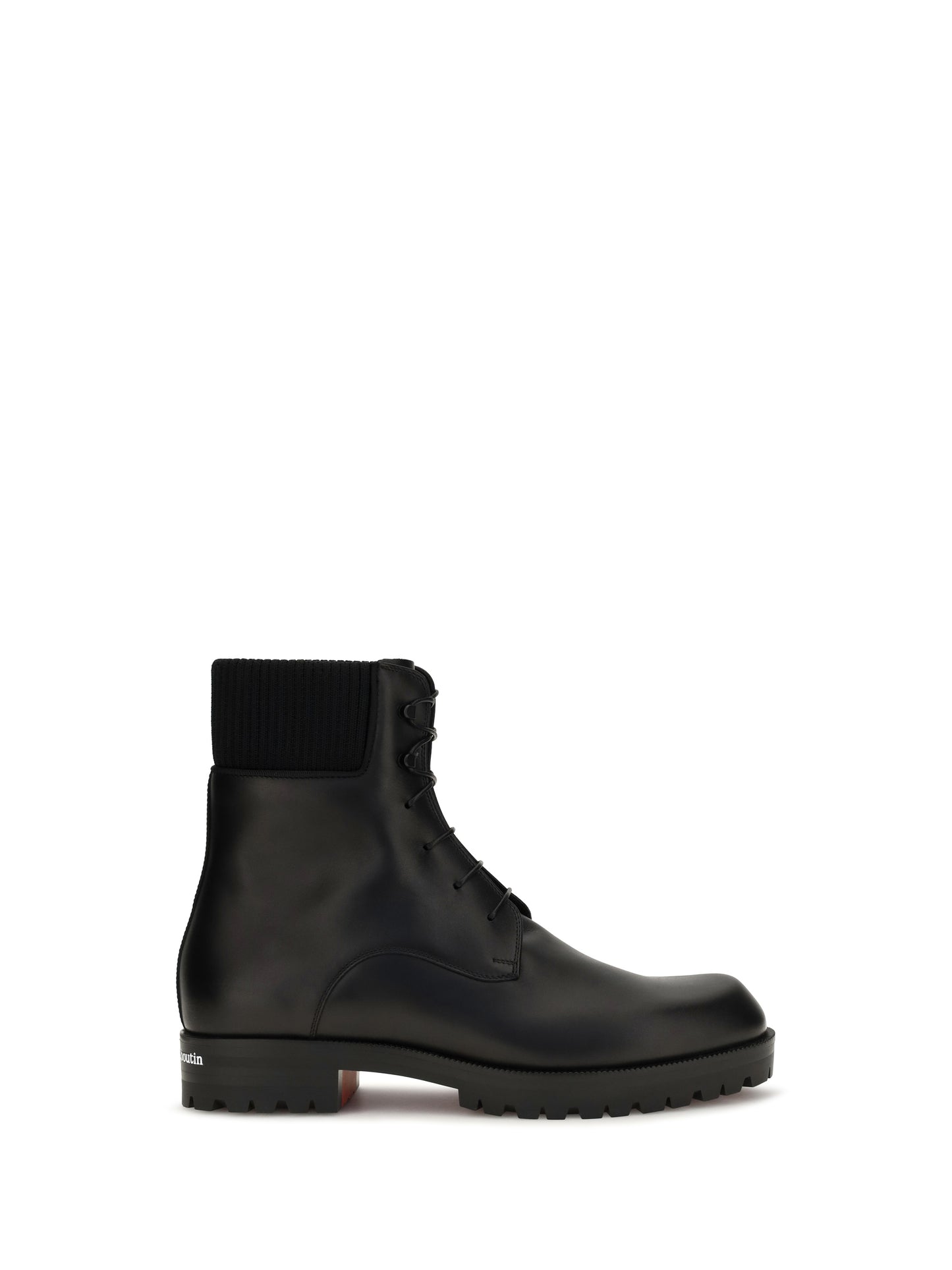 Christian Louboutin Men Trapman Tct 2 Leather Ankle Boots CHRISTIAN LOUBOUTIN