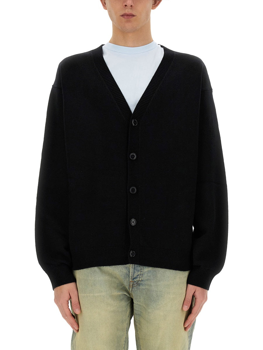 Kenzo Men Cardigan With Embroidered Tiger Academy KENZO