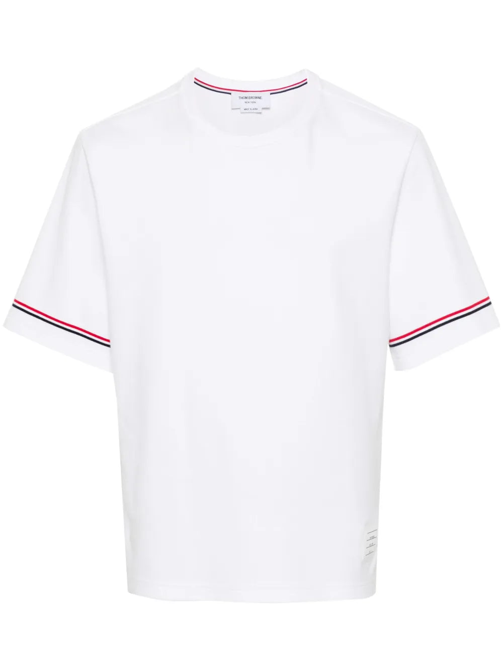 Thom Browne Men Rwb Stripe T-Shirt THOM BROWNE