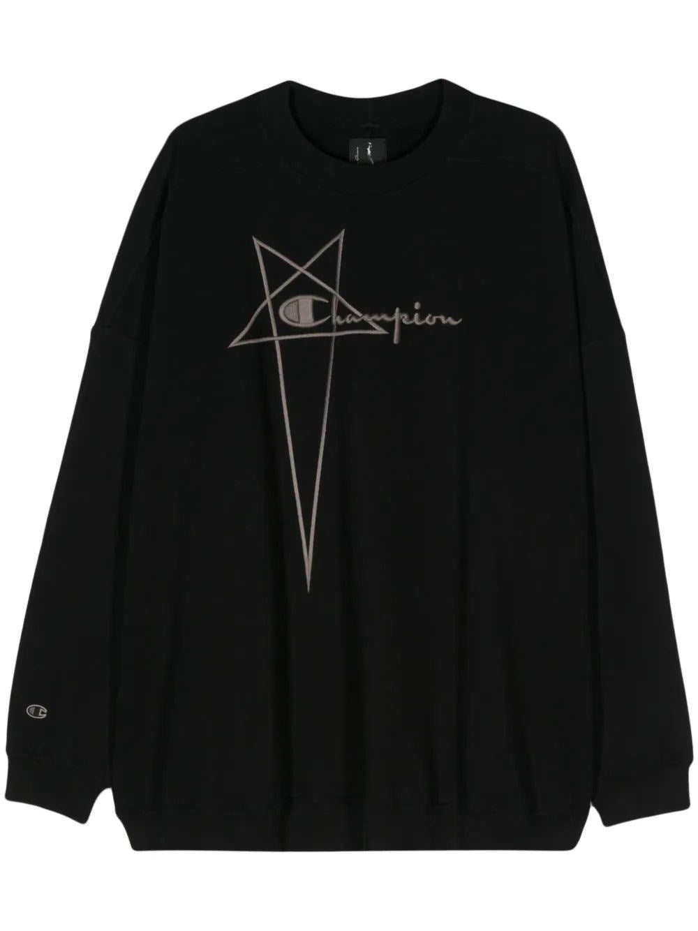 Rick Owens X Champion Men Sweatshirt With Embroidery RICK OWENS