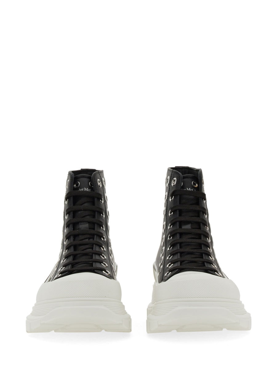 Alexander Mcqueen Men Joey Sneaker With Eyelets ALEXANDER MCQUEEN