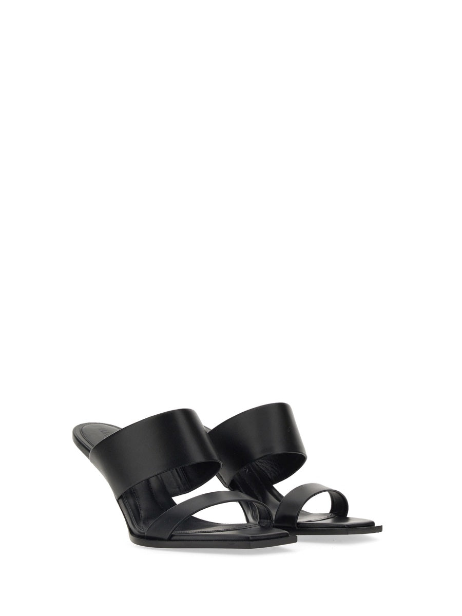 Alexander Mcqueen Women Leather Sandal ALEXANDER MCQUEEN