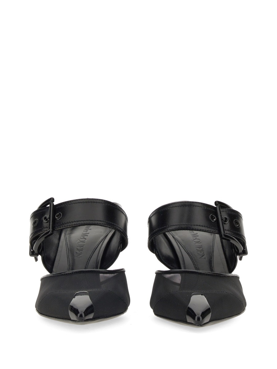 Alexander Mcqueen Women Punk Sandal With Buckle ALEXANDER MCQUEEN