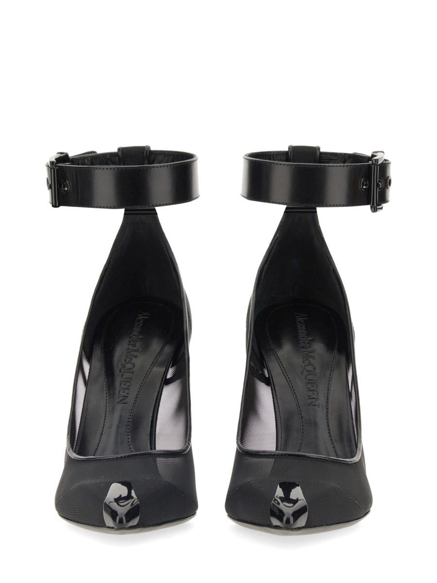 Alexander Mcqueen Women Punk Pumps With Strap ALEXANDER MCQUEEN