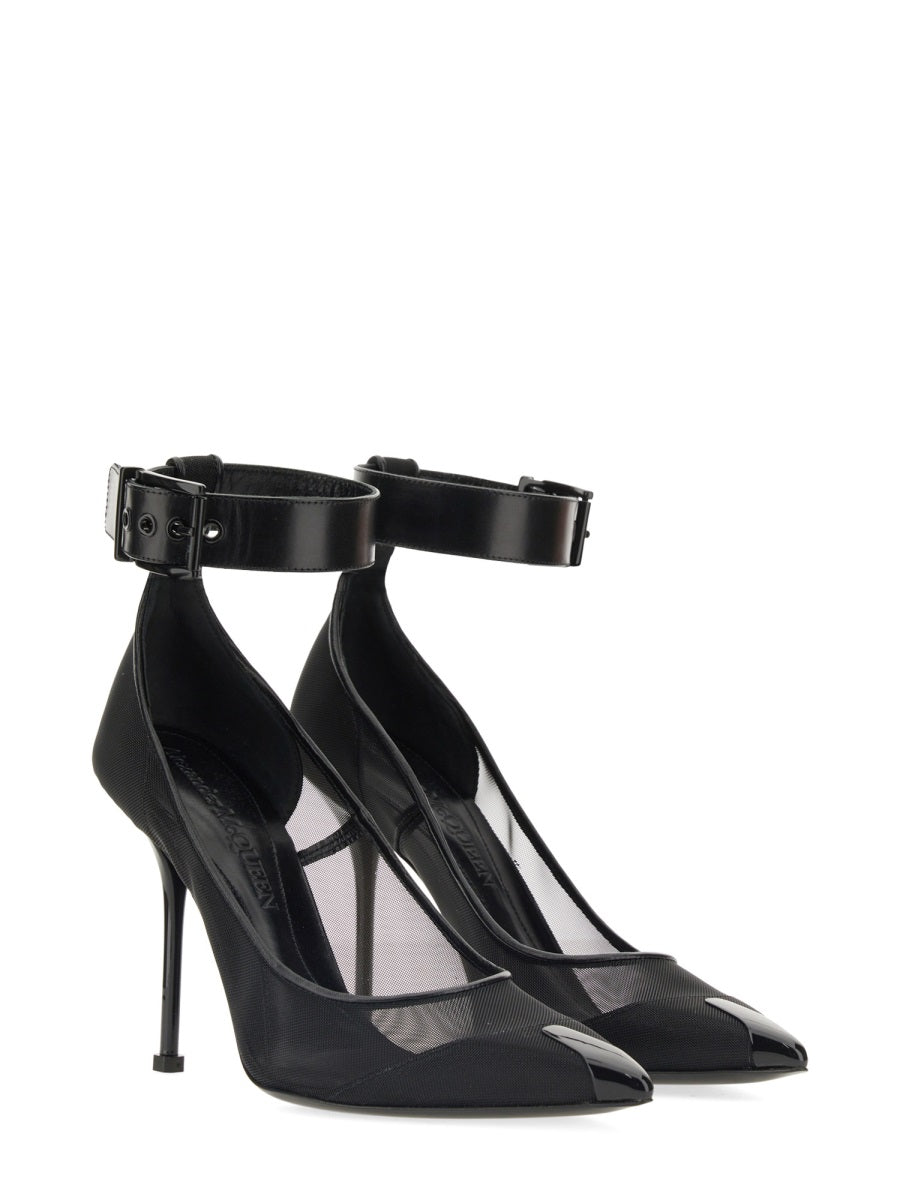 Alexander Mcqueen Women Punk Pumps With Strap ALEXANDER MCQUEEN