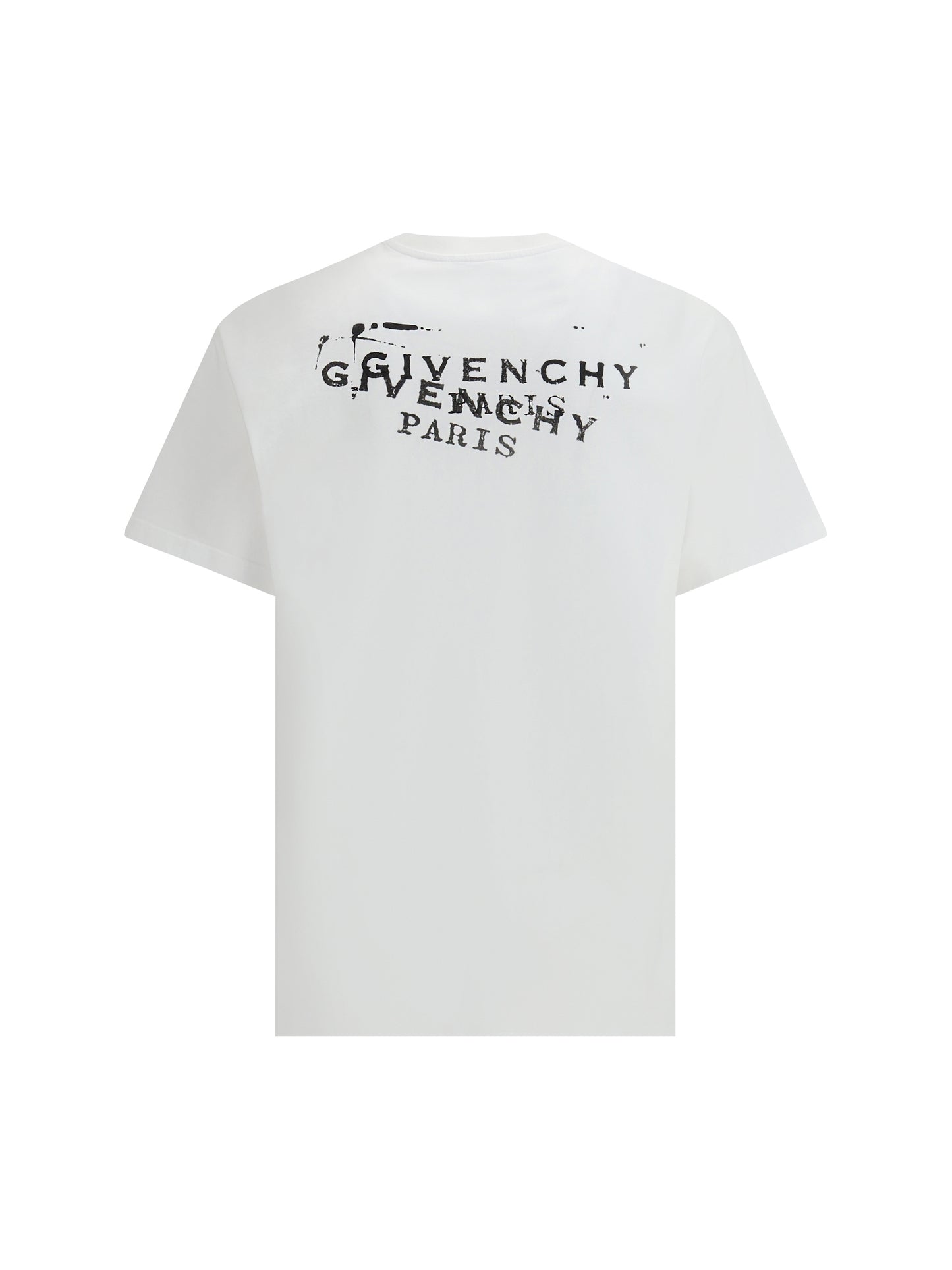 Givenchy Men Logo Cotton T-Shirt GIVENCHY