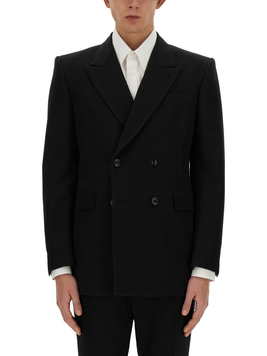 Alexander Mcqueen Men Double-Breasted Jacket ALEXANDER MCQUEEN