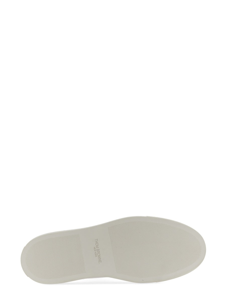 Thom Browne Men Low-Top Leather Sneaker THOM BROWNE