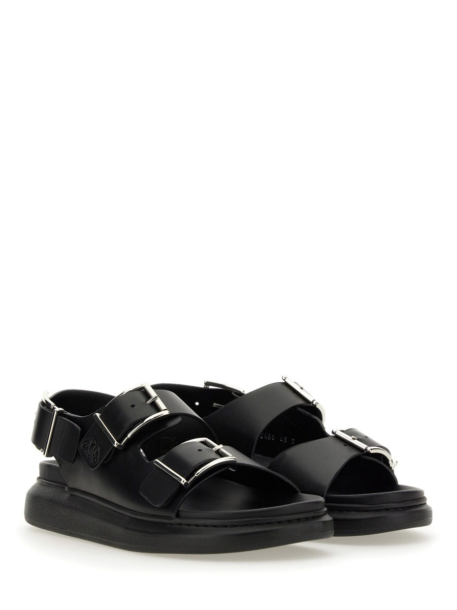 Alexander Mcqueen Men Leather Sandal ALEXANDER MCQUEEN