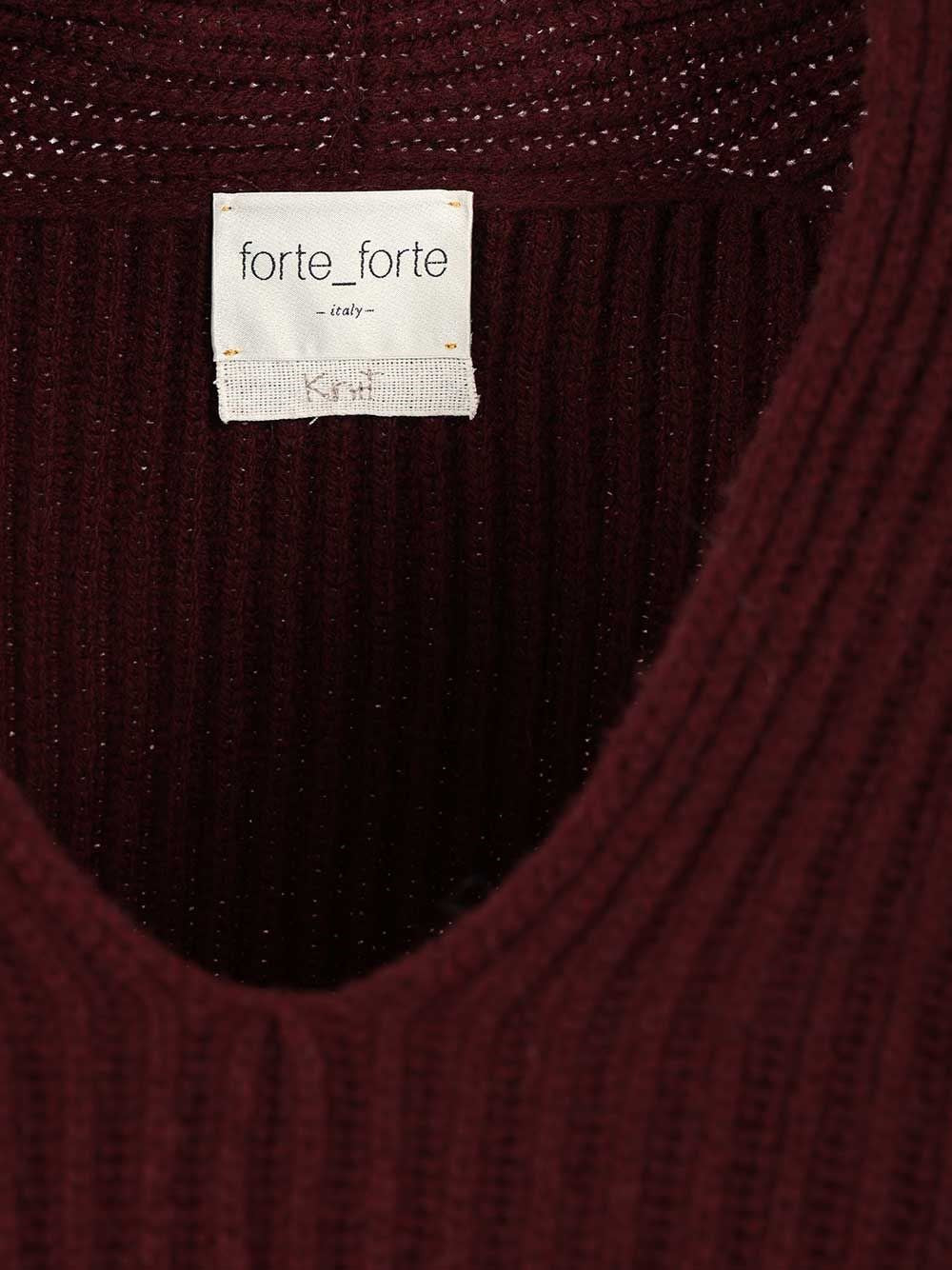 Forte_Forte Women Wool And Cashmere Sweater FORTE FORTE