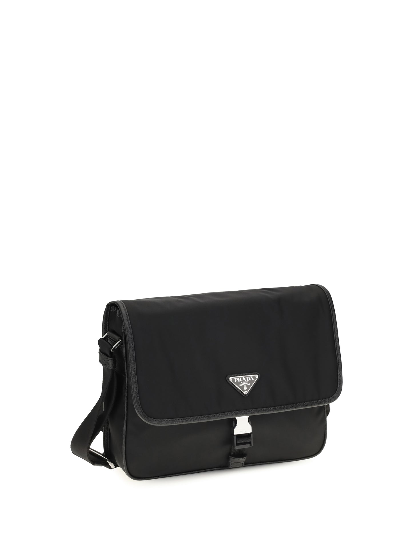 Prada Men Re-Nylon And Saffiano Shoulder Bag PRADA
