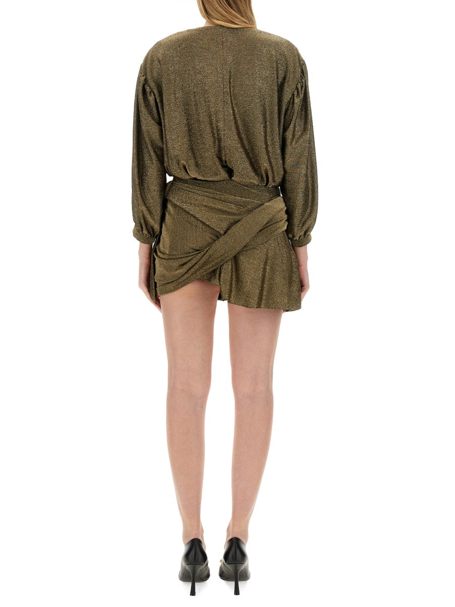 Balenciaga Women V-Neck Dress BALENCIAGA