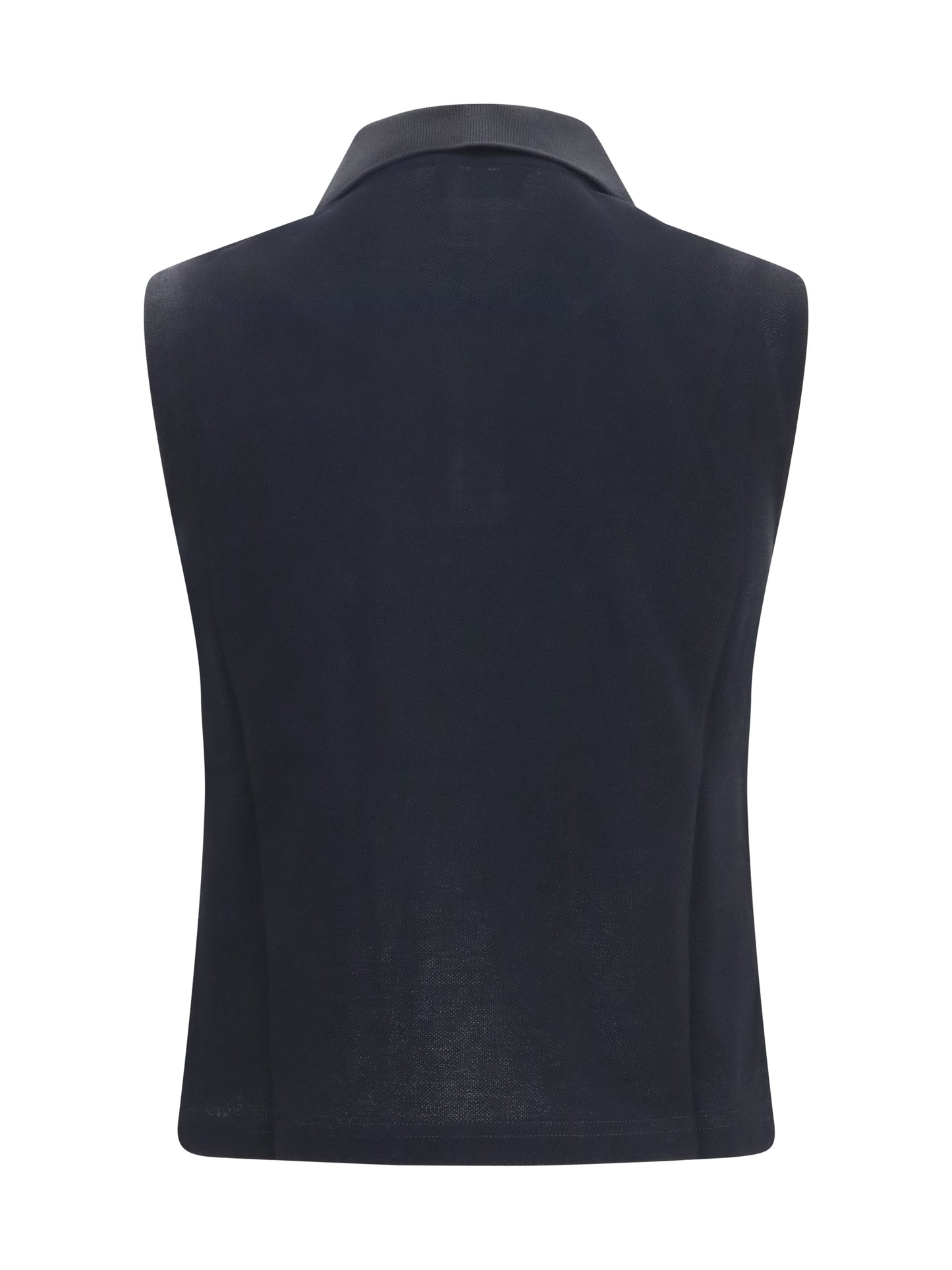 Saint Laurent Women Cassandre Piqué Polo SAINT LAURENT