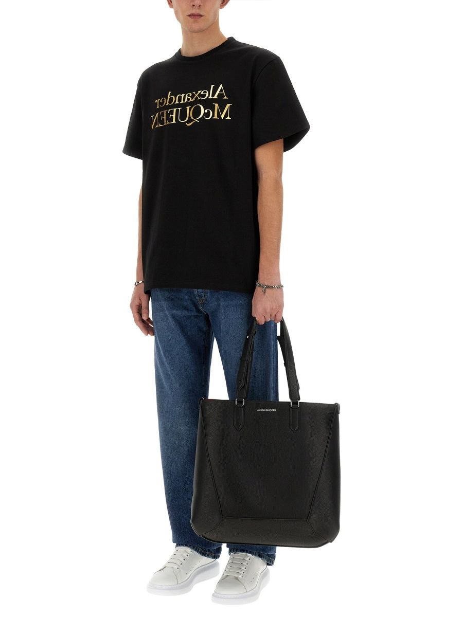 Alexander Mcqueen Men Tote Bag The Edge ALEXANDER MCQUEEN