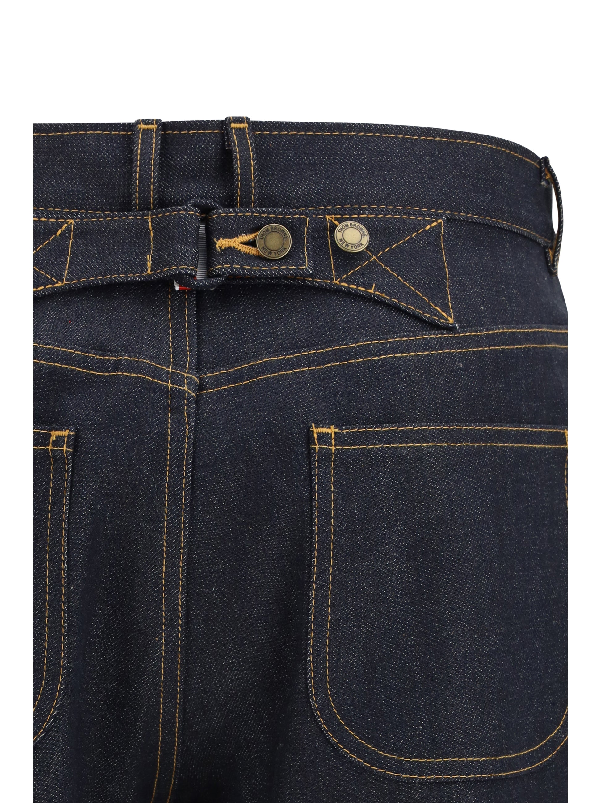 Thom Browne Women Selvedge 5-Pocket Jeans THOM BROWNE