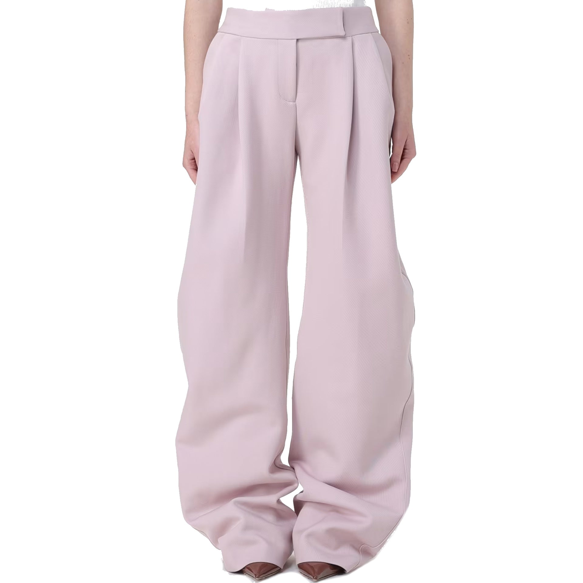 The Attico Wool Blend Taloired Pants Women THE ATTICO