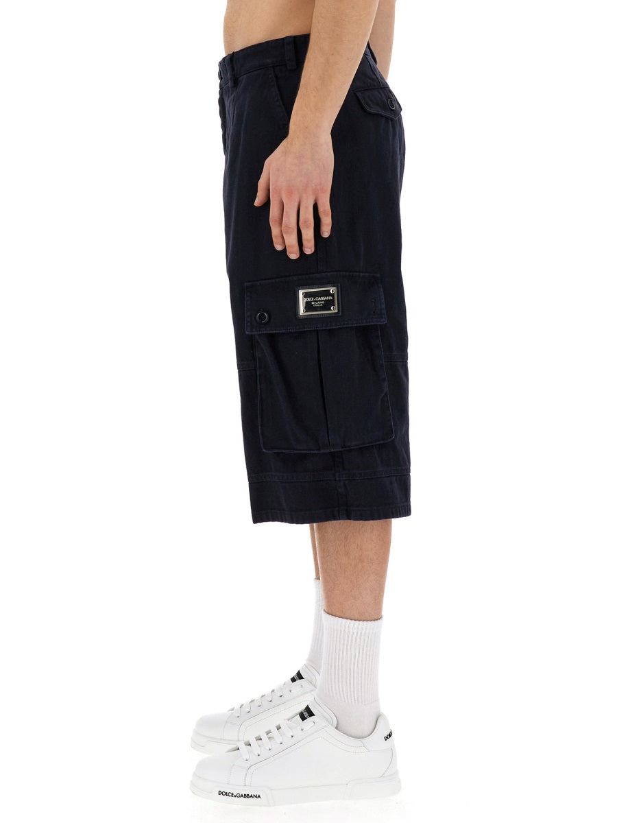 Dolce & Gabbana Men Bermuda Cargo DOLCE & GABBANA