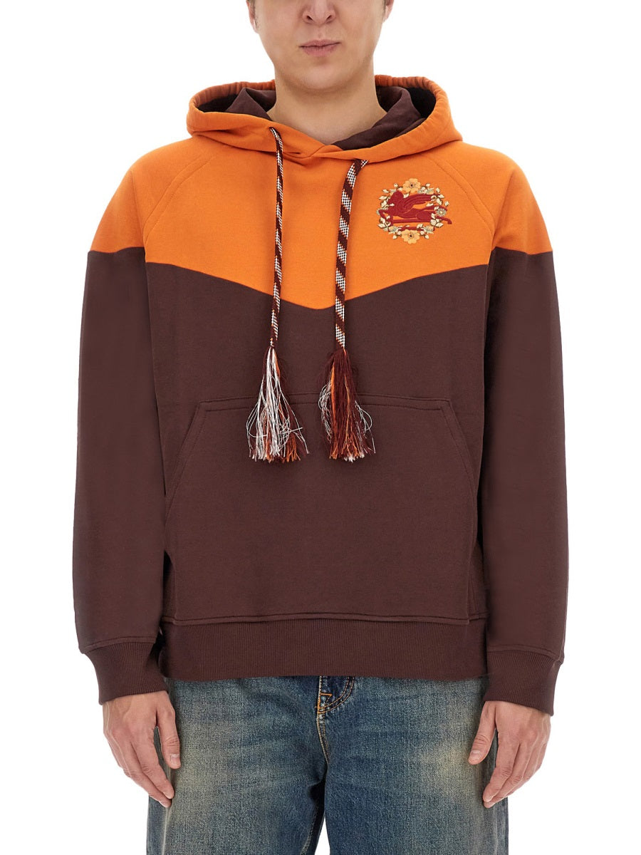 Etro Men Hooded Sweatshirt With Logo ETRO