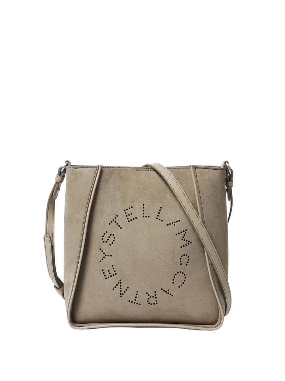 Stella Mccartney Women Alter Suede Shoulder Bag With Piping Details STELLA MCCARTNEY