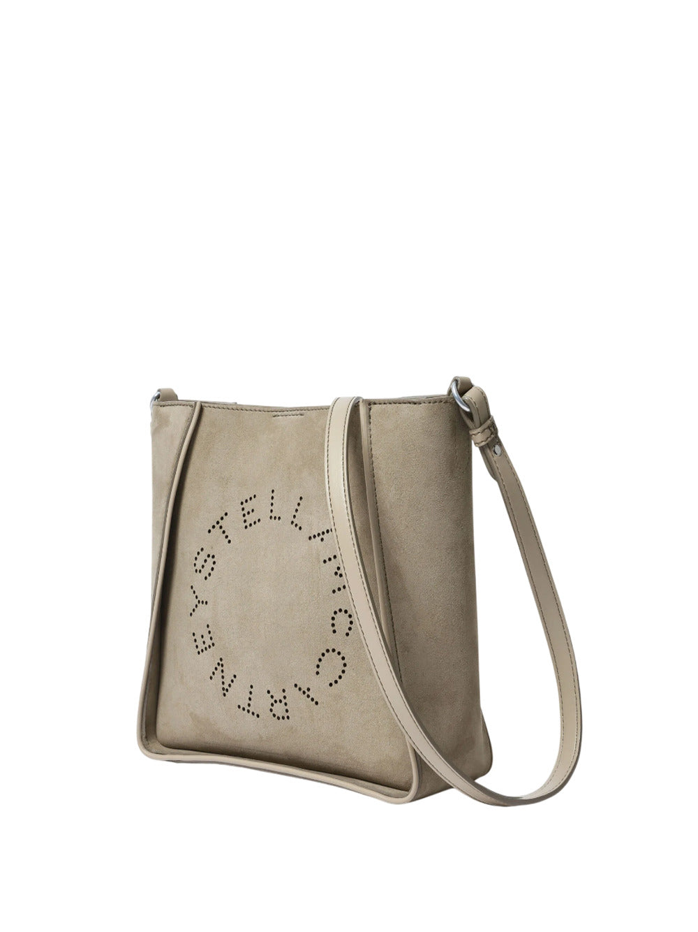 Stella Mccartney Women Alter Suede Shoulder Bag With Piping Details STELLA MCCARTNEY