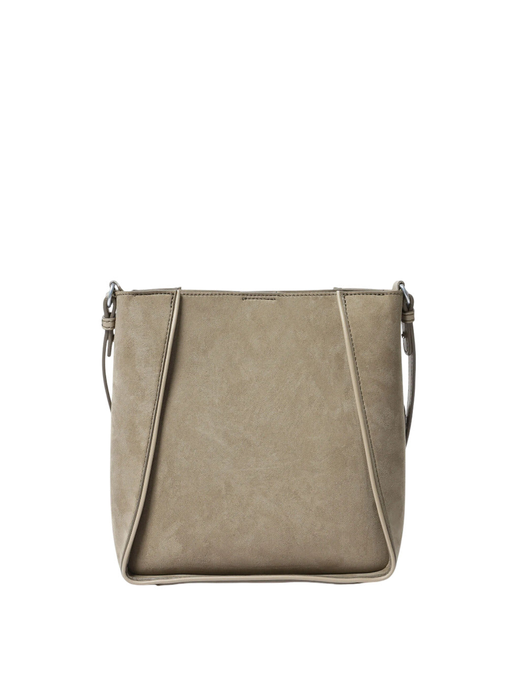Stella Mccartney Women Alter Suede Shoulder Bag With Piping Details STELLA MCCARTNEY
