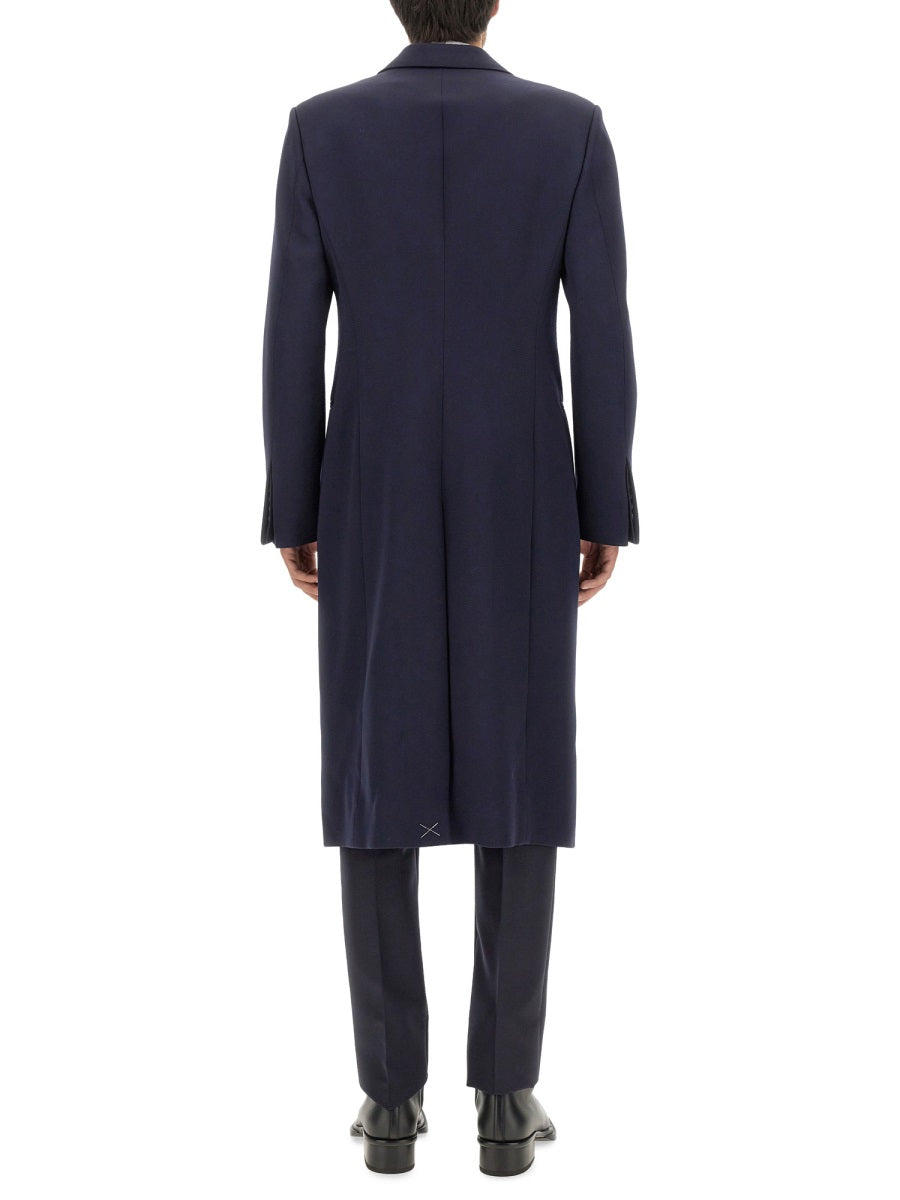 Alexander Mcqueen Men Double-Breasted Coat ALEXANDER MCQUEEN