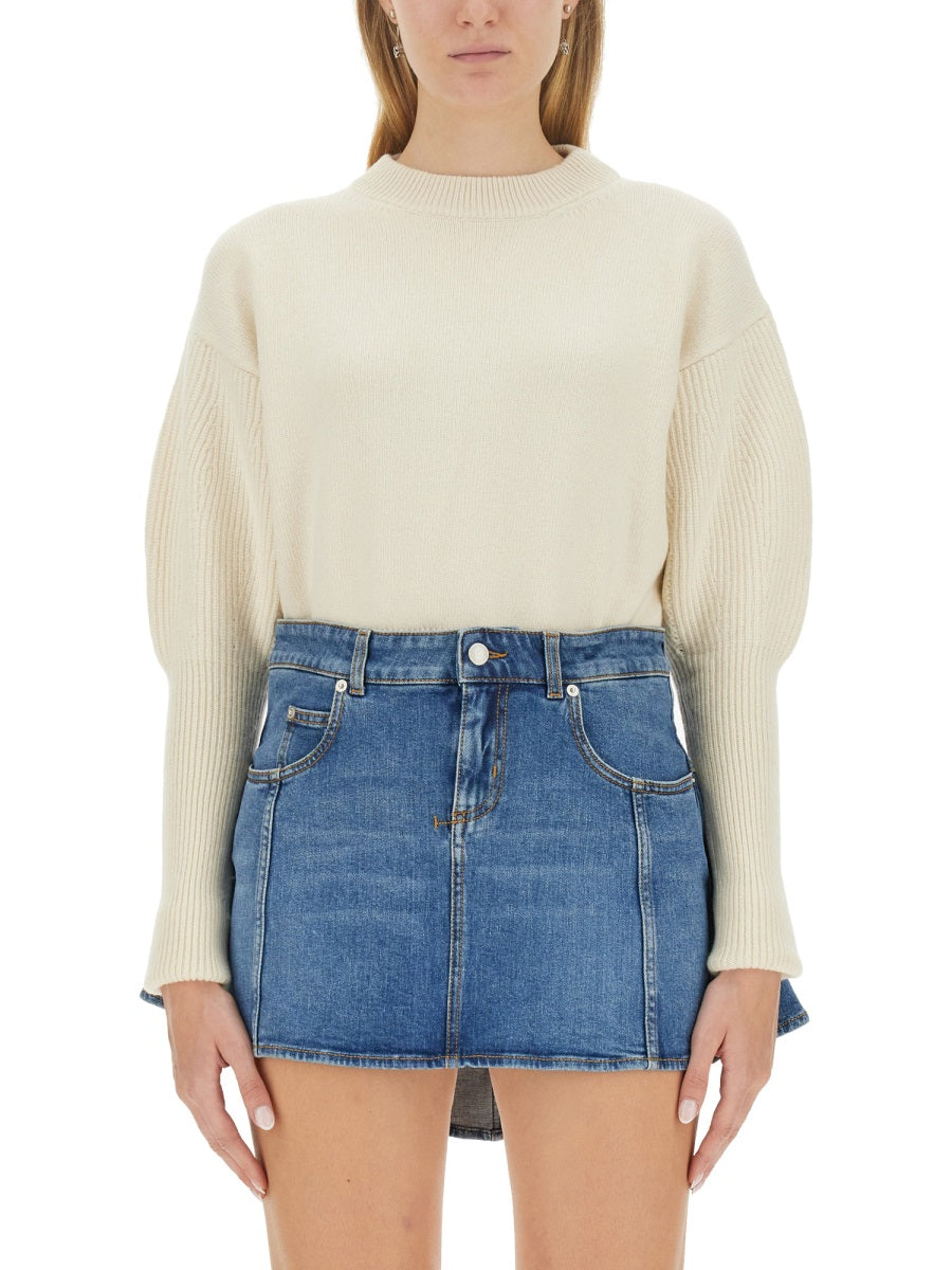 Alexander Mcqueen Women Wool Jersey. ALEXANDER MCQUEEN