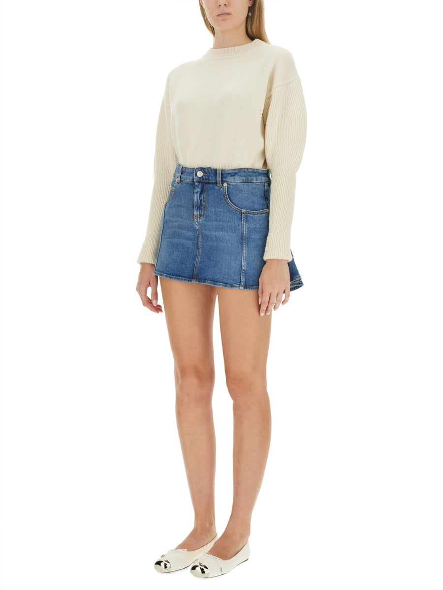 Alexander Mcqueen Women Wool Jersey. ALEXANDER MCQUEEN