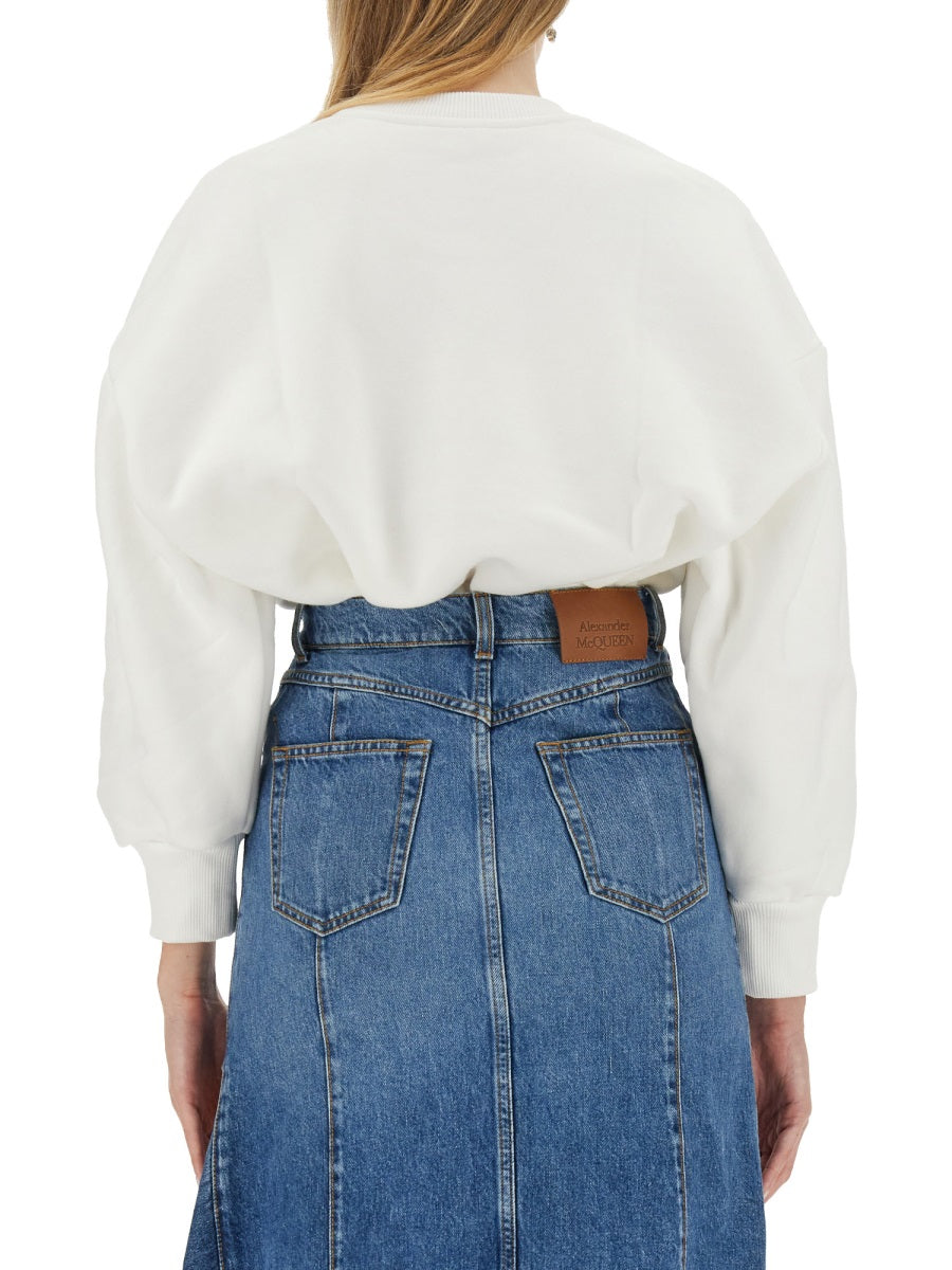Alexander Mcqueen Women Sweatshirt With Logo ALEXANDER MCQUEEN
