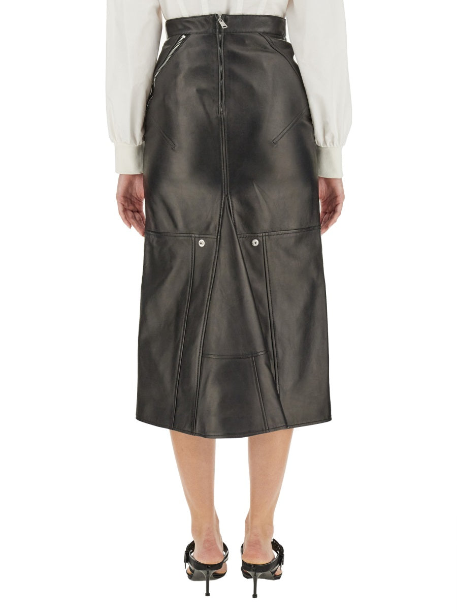 Alexander Mcqueen Women Midi Skirt ALEXANDER MCQUEEN