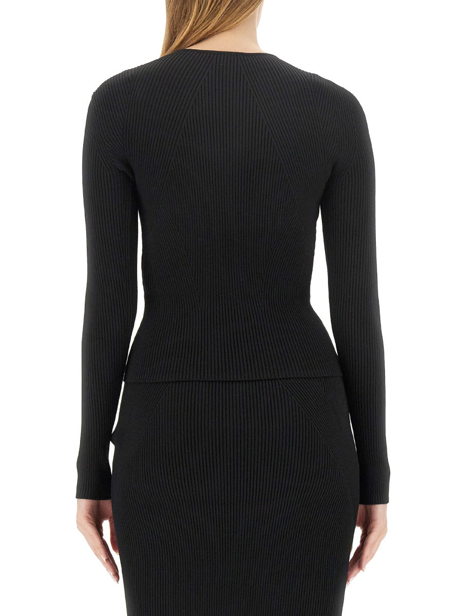 Alexander Mcqueen Women Shirt Cut Out ALEXANDER MCQUEEN