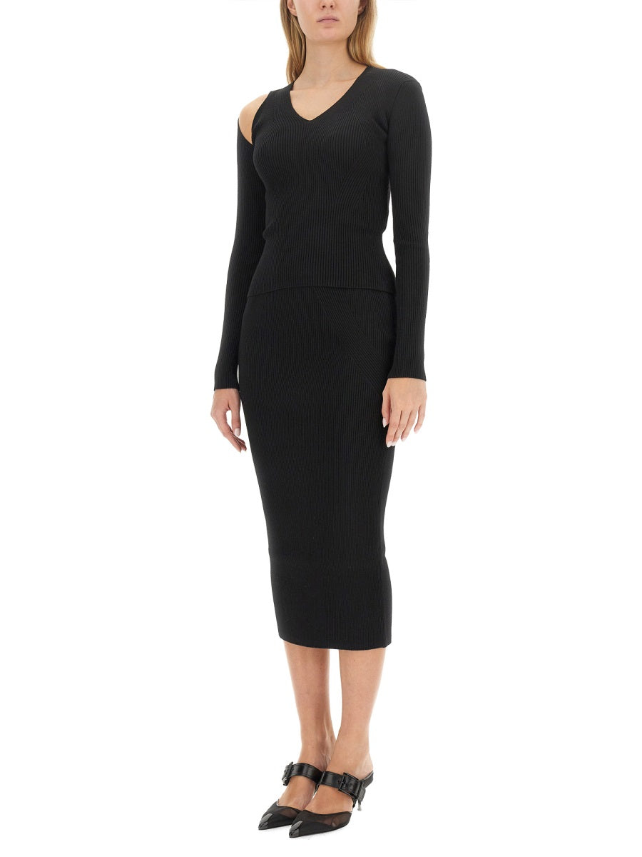 Alexander Mcqueen Women Shirt Cut Out ALEXANDER MCQUEEN